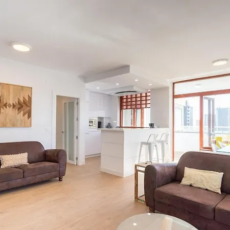 De Lujo Junto A La Playa Totalmente Equipado *