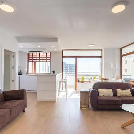 Apartamento De Lujo Junto A La Playa Totalmente Equipado *